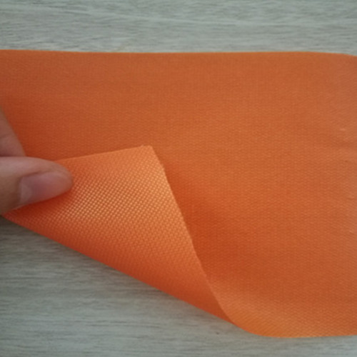 TPU复合布-橙色420D双面复合面料